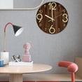 thumbnail image 2 of Reloj de pared luminoso, silencioso, con luz oscura y moderno. B, 2 of 9