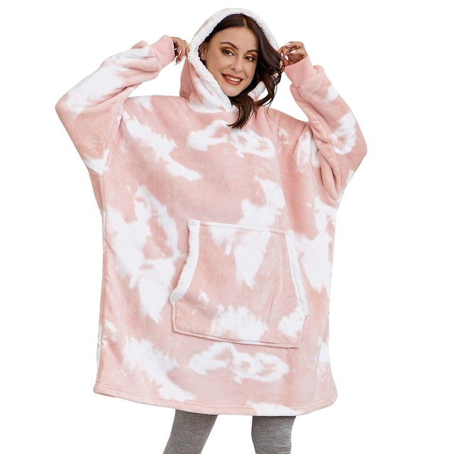 Sudadera con capucha Super Dalian, color rosa Afortunado Sencillez