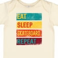thumbnail image 4 of Inktastic Skateboarding Eat Sleep Skateboard Repeat Boys or Girls Baby Bodysuit, 4 of 5