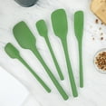 thumbnail image 4 of Flex-Core Spatula All Silicone High Heat Resistant 5 Piece Cooking Utensils Set - Includes Non-Stick Spatula, Spoonula, Jar Scraper, and Mini | BPA-Free Kitchen | Ergonomic Design, 4 of 6