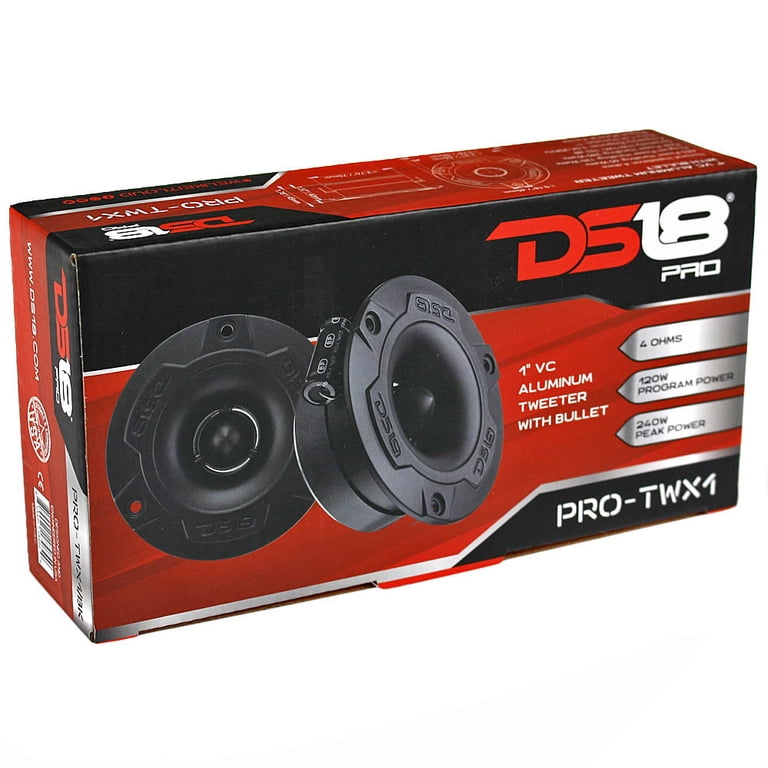 Ds18 Super Bullet Tweeters 4-inch Pro Audio DS18 PRO-TWX3 4-Inch Super ...