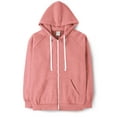 thumbnail image 3 of Womens Ultimate Heavyweight Zip Up Hoodie Jacket Loose Fit Fleece Essentials Oversized Outerwear, 3 of 7
