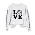 thumbnail image 2 of EQWLJWE Chemises à Manches Longues pour Femmes Décontractées en Solde, Chemises d'Été pour Femmes 2024 Tendance Vacances, Sweat à Capuche Imprimé Col Rond Automne pour Femmes, 2 of 4