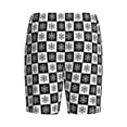 thumbnail image 7 of Daiia Checkerboard With Snowflake 1 Mens Woven Stretch Pajama Short,Short Pajama Pants-X-Large, 7 of 7