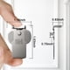 thumbnail image 2 of Fiudx Decoración de Pared con Ganchos, Organizador Moderno para El Hogar, Diseño Artesanal de Metal Duradero, Solución de Almacenamiento Que Ahorra Espacio, Uso Versátil En Cocinas, Baños y Oficinas,, 2 of 5