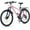 Pink, variant on 24 Inch Kids Mountain Bike for Boys and Girls 6+, 21-Speed All-Terrain Bicycle with Suspension Fork, Dual Disc Brakes, Rear Rack & Internal Cable Routing