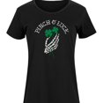 thumbnail image 3 of Instant Message - St. Patrick's Day - Pinch Of Luck Skeleton - Women's Any Way Dress, 3 of 7