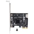 thumbnail image 3 of Adapter Card, Compact Small PCIE Adapter Long Service Life PCIE To USB 3.1 Easy Installation  For Desktop Computers, 3 of 8