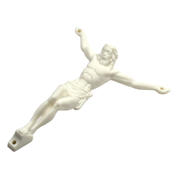 Jesus Cross Figurine Pendant Decorative Hanging Charm Ornaments Supplies for Indoor Outdoor Garden Yard Housewarmings