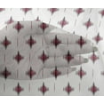 thumbnail image 4 of oneOone Viscose Chiffon Fabric Geometric Line Ikat Printed Fabric 1 Yard 42 Inch Wide, 4 of 4