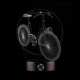 thumbnail image 6 of YSITIAN 3D Optical Illusion Night Light - 7 LED Color Changing Lamp - Cool Soft Light Safe for Kids - Creates Great Dreams YT04-513, 6 of 8