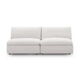 thumbnail image 2 of Modway Commix Down Filled Overstuffed 2-Piece Armless Sectional Loveseat, 2 of 7