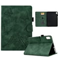 thumbnail image 6 of ELEHOLD Flip Folio Leather Case for  iPad Mini (6th Generation),with Card Slots Auto Wake/Sleep Kickstand Function Multi-Functional Protective Shockproof Slim Case for iPad Mini 6,Green, 6 of 7