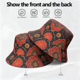thumbnail image 4 of Custom All-Over Print Bucket Hat, Personalized Acrylic Fisherman Hat, Soft and Warm Casual Outdoor Cap for Daily Wear, 4 of 6
