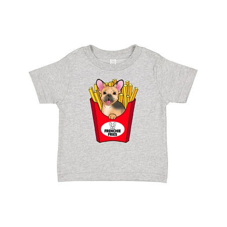 

Inktastic Cute Frenchie in French Fries Gift Baby Boy or Baby Girl T-Shirt