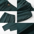 thumbnail image 6 of ETHAN Baby and Big Boy's 4 Piece Pinstripe Vest Suit Set Teal(Size 12 Months to 5Y), 6 of 8