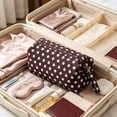 thumbnail image 4 of Polka Dots Cosmetic Bags Makeup Purse Waterproof Toiletry Bag Multi-Use Cosmetic Pouch Travel Work, 4 of 6