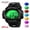 Black 2, variant on SKMEI 2Pcs Set Digital Watch, Sport Waterproof LED Watch with Alarm Stopwatch for Ages 5-7-10-12, PU Strap