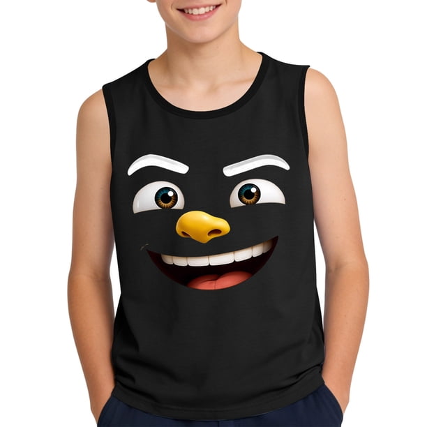 Niños Pequeños Camisola sin Mangas Gradiente Impresión Tela Suave para Niños 3-15 Años, Desgaste Casual, Pageant, Fiesta, Fotografía, Hogar Y Ocasiones de Vacaciones