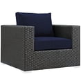 thumbnail image 5 of Modway Sojourn 3 Piece Outdoor Patio Sunbrella Sectional Set, Multiple Colors, 5 of 6