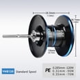 thumbnail image 3 of Yimiti Baitcasting Fishing Reel 7.2:1 Max Drag 17.6 Lb 3+1Bb Super Light Streamlined,Right Hand, 3 of 9
