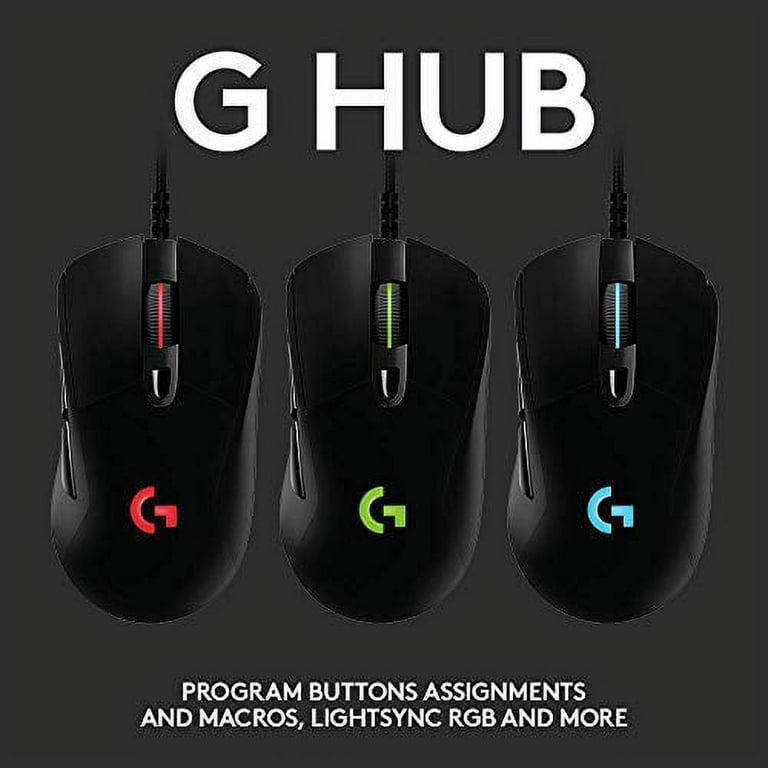 Logitech G403 HERO Gaming Mouse with LIGHTSYNC RGB Lighting