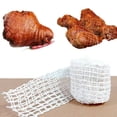 thumbnail image 4 of yaaqii Ham Net Meat Net Roll 18 Holes Elastic Cooking Wrap Net Smoked Butcher Yarn Net, 4 of 10