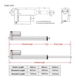 thumbnail image 4 of 12V/24V Linear actuator 800mm 900mm 1000mm stroke WIFI Controller metal gear linear motor For Window Door Open, 4 of 6