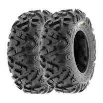 SunF ATV/UTV All Terrain Quad Tire 18x7-7 18x7x7 6 PR Tubeless A051 (Set of 2)