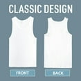 thumbnail image 4 of Key Chain Boys' 100% Cotton Tank Tops - 6-Pack of Comfortable Athletic Undershirts, 4 of 7