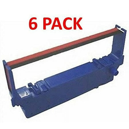 myCartridge 6 Pack Compatible Ink Ribbon Replacement for Star RC700 SP700 Black/Red price history on PriceWatchPro