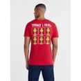 thumbnail image 3 of Dr. Seuss The Grinch Current Mood Men's and Big Men's Graphic Christmas Tee, Sizes S-2XL, 3 of 7