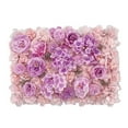 thumbnail image 4 of Panel de flores artificiales, panel floral, fondo de rosas, fondo de boda Estilo A, 4 of 9