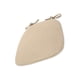 thumbnail image 1 of Ounissouiy Cojín de lino para silla, alfombrilla de asiento de sofá transpirable de espuma viscoelástica con lazos, funda lavable a máquina, taburete, Decoración del hogar Beige Ounissouiy HA083994-03, 1 of 6
