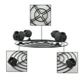 thumbnail image 6 of Metal Plant Flower Pot Stand Trolley Caddy on Wheels Indoor Outdoor Home Garden tools, 6 of 8
