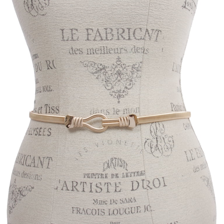 Metal Stretch Waist Skinny Belt for Women Fashion Waistband s-l400.jpg main image 2
