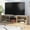 Natural, variant on Mainstays Fireplace TV Stand, for TVs up to 75", White