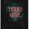 thumbnail image 2 of Texas Cowgirl Boots and Chutes Cute Womens Slim Fit Graphic Tee Brisco Brands S, 2 of 3