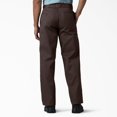 thumbnail image 2 of Pantalón de trabajo Dickies Loose Fit Double Knee color marrón oscuro 42x32, 2 of 6