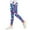 A-Dark Blue282, variant on Little Girls Leggings Butterflies Print Stretch Ankle Length Trousers Daily Play & Outings Classic Stretchy Slim Fit Pants