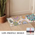 thumbnail image 3 of Pioneer Flower Floral Print Pattern Door Rugs,Washable Non Slip Door Mats Indoor,Decorative Door Mats,Entry Mat Indoor for Entrance,Bedroom,Kitchen,Bathroom,16"x47", 3 of 6