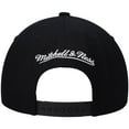 thumbnail image 4 of Men's Mitchell & Ness Black LA Clippers Hardwood Classics Script 2.0 Snapback Hat, 4 of 5