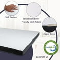 thumbnail image 3 of YRLLENSDAN,4 Inch,Tri Folding Mattress,Portable Mattress,Twin Mattress for Kids,Twin Mattress In a Box,with Washable Cover,Suitable for Camping,White, 3 of 7