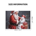 thumbnail image 2 of WYYP Santa Clause, Presents, Snowman Wooden Puzzle for Adults 500 PCS, 2 of 6