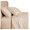 Beige, variant on Luxurious Solid/Plain, 300 Thread Count Ultra Soft Single-Ply 100% Egyptian Cotton Bed Sheet Set (Extra Deep Pocket)