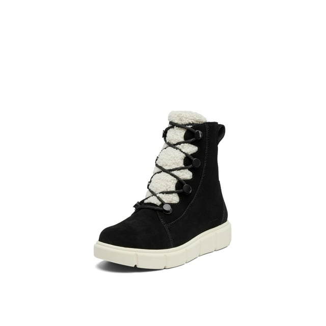 Bota Sorel Explorer lll Joan Cozy impermeable para mujer, color negro 8