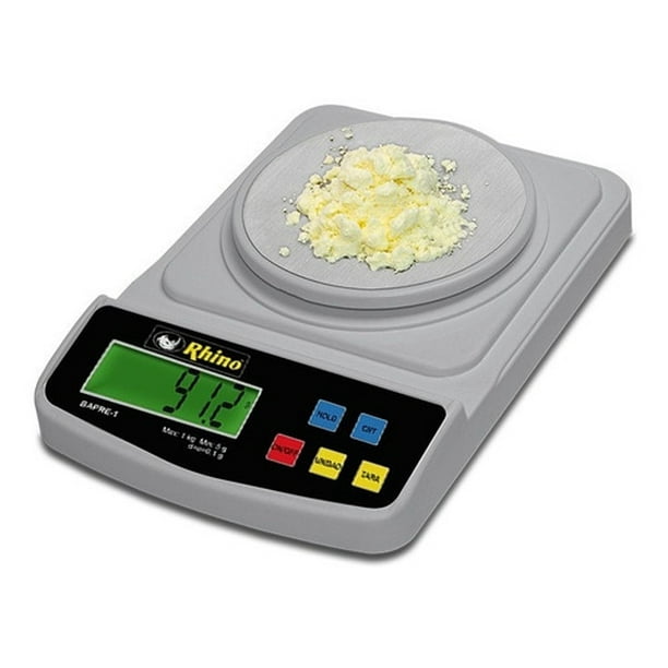 Báscula Digital de Cocina Rhino BAPRE1 1kg Capacidad gramos de