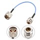 thumbnail image 2 of N Macho a N Hembra Mamparo RG405 RF Coaxial Cable 0.15M / 0.5Pies 2Uds Unique Bargains cables de audio coaxiales digitales, 2 of 4