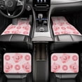 thumbnail image 7 of Zufioo Pigs Head And Donuts Print Car Floor Mats Four-piece Set, Car Interior Accessories - Corrosion-resistant, Non-Slip, Suitable for Cars, Trucks, Vans, 7 of 7