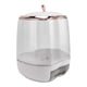 thumbnail image 4 of Contenedor de arroz para cocina, contenedor hermético para almacenar alimentos secos, contenedor para arroz, cubo dispensador de cereales para el hogar, 10000 ml, grande, blanco, 4 of 14